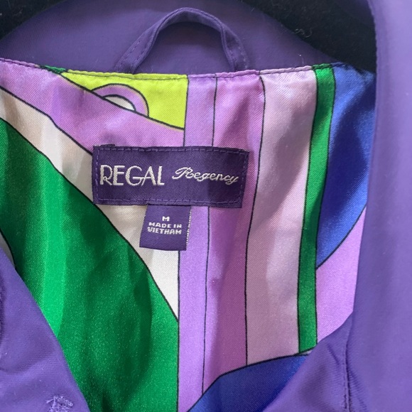 Regal Regency Royal Purple All Weather Jacket - Picture 2 of 7